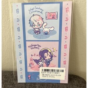 Blue Lock X Sanrio Postcard Seishiro Nagi Mikage Reo Kuromi Cinnamoroll
